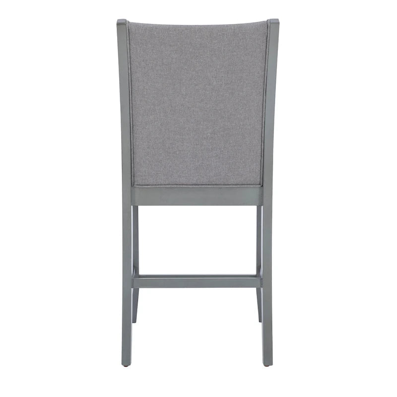 Tabouret de comptoir rembourré Robyn Grey 25 pouces (ensemble de 2)
