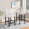 Tabouret de paroisse NICO 24, cuir écologique
