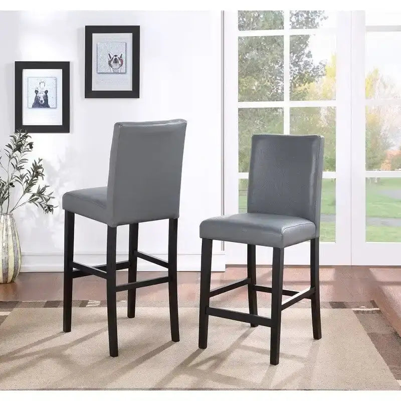Tabouret de paroisse NICO 24, cuir écologique