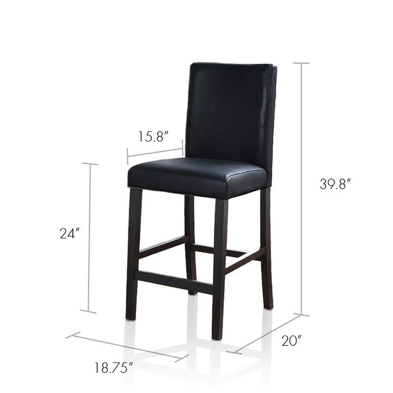 Tabouret de paroisse NICO 24, cuir écologique