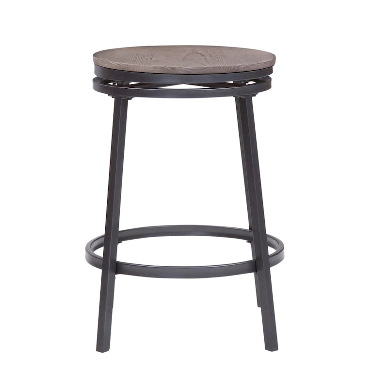 Tabouret de bar pivotant sans dossier Conroe