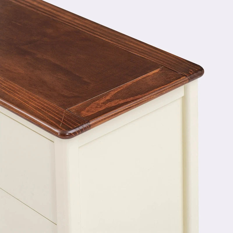 Commode de rangement en bois avec 6 tiroirs