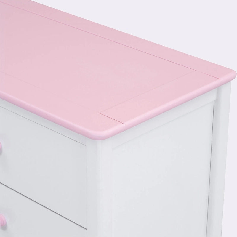 Commode de rangement en bois avec 6 tiroirs