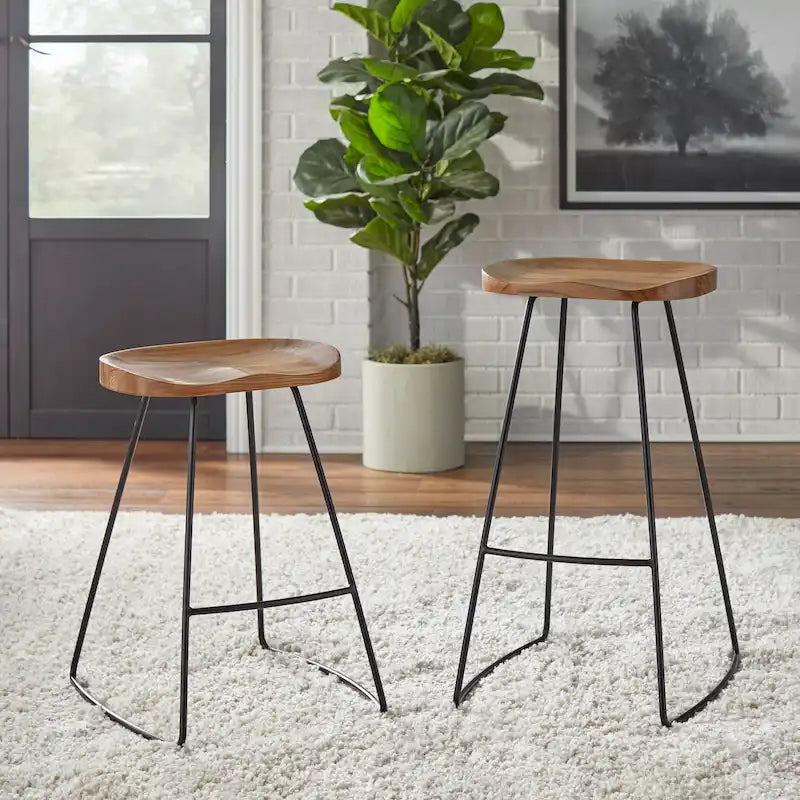 Tabourets à assise creusée Lifestorey Chapman (lot de 2)