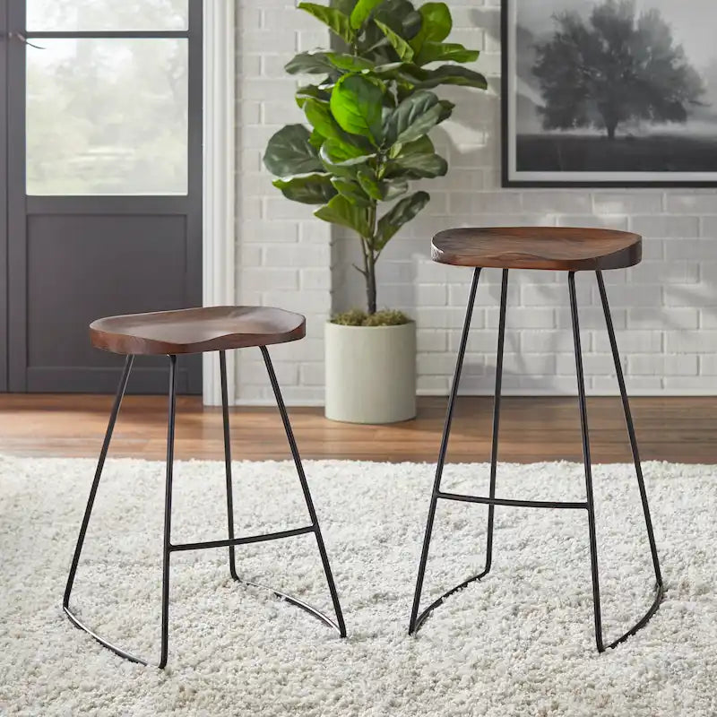 Tabourets à assise creusée Lifestorey Chapman (lot de 2)