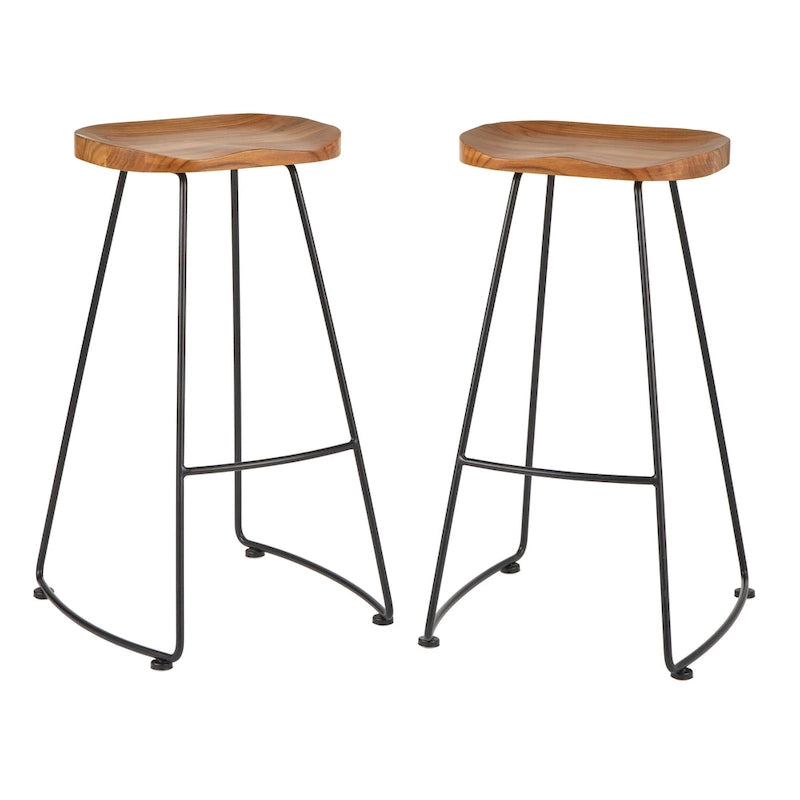 Tabourets à assise creusée Lifestorey Chapman (lot de 2)