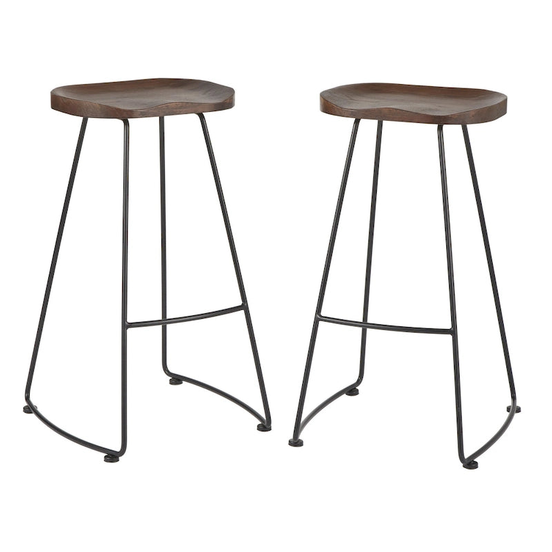 Tabourets à assise creusée Lifestorey Chapman (lot de 2)