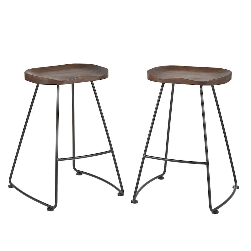 Tabourets à assise creusée Lifestorey Chapman (lot de 2)
