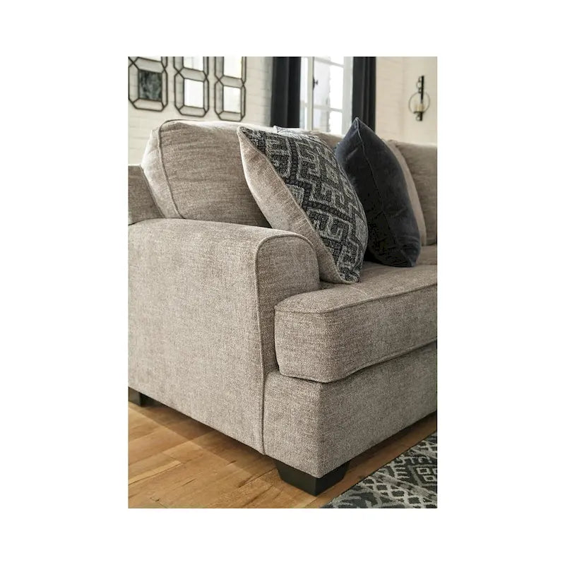 Canapé d'angle 2 pièces beige et gris Bovarian, Signature Design by Ashley