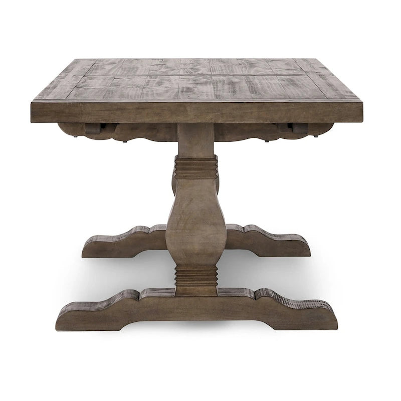 Table de salle à manger extensible Kasey en pin recyclé 84-114 par Kosas Home