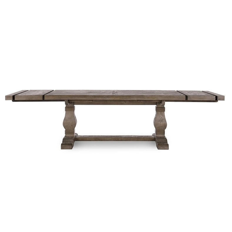 Table de salle à manger extensible Kasey en pin recyclé 84-114 par Kosas Home