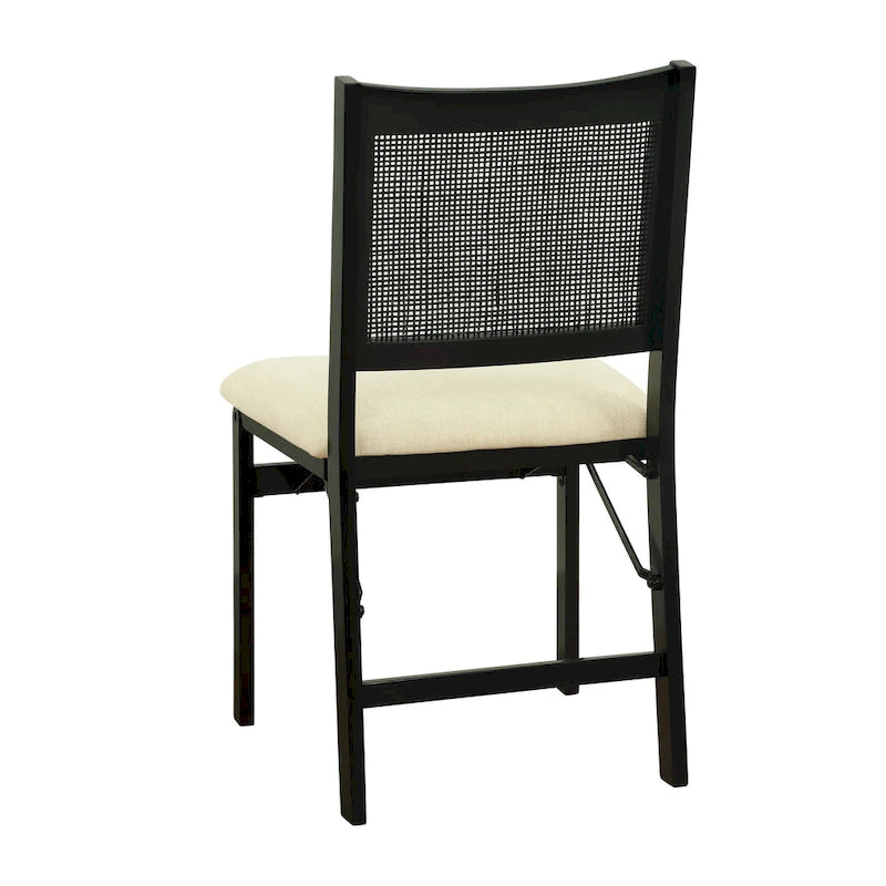 Chaise d'appoint industrielle Fraklin (lot de 2)