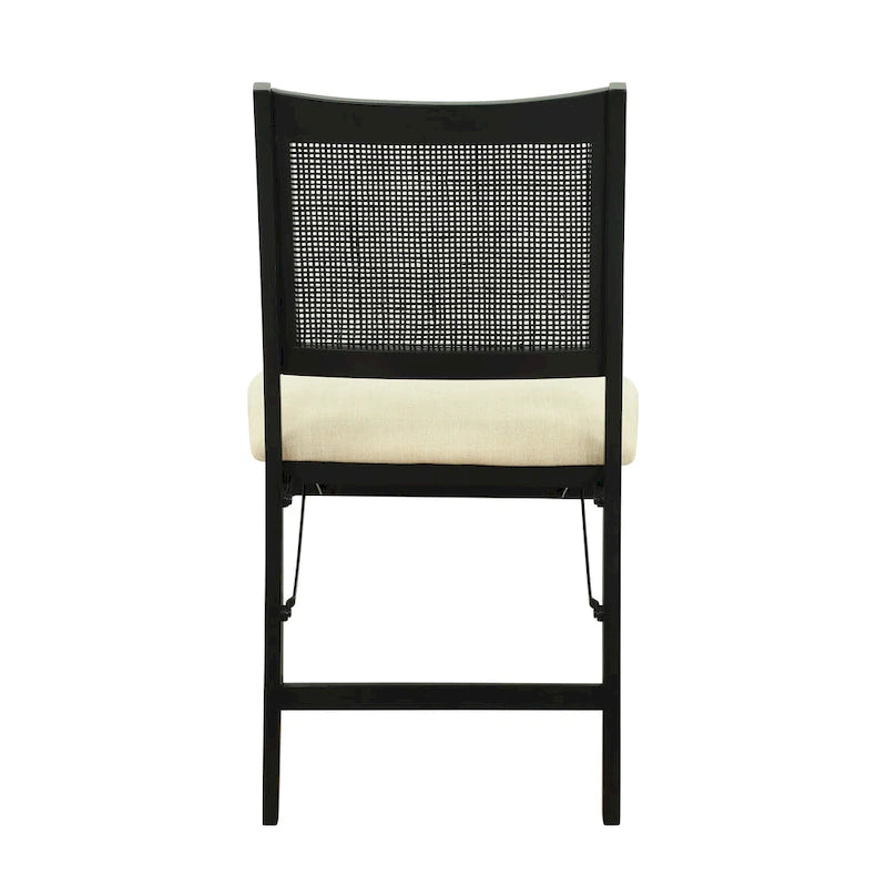 Chaise d'appoint industrielle Fraklin (lot de 2)