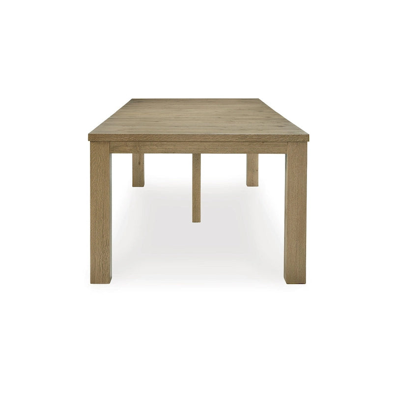 Table de salle à manger extensible marron clair Signature Design by Ashley Galliden - 44,5 cm L x 108 cm P x 30,13 cm H