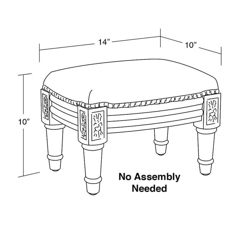 Tabouret coquillages marine