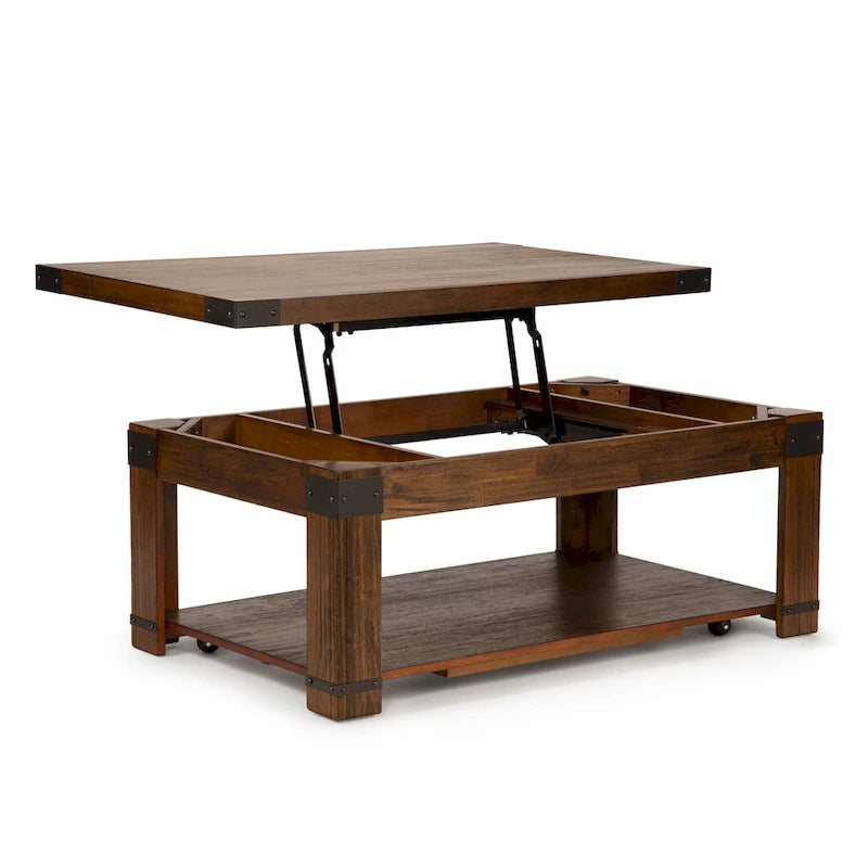 Table basse rectangulaire relevable Steve Silver Aldridge de 48 pouces