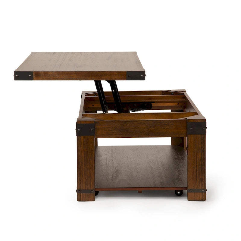 Table basse rectangulaire relevable Steve Silver Aldridge de 48 pouces