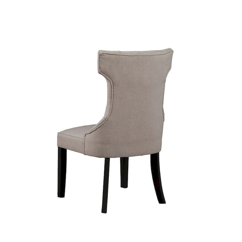 Ensemble de 2 chaises d'appoint rembourrées Alpine Furniture Manchester