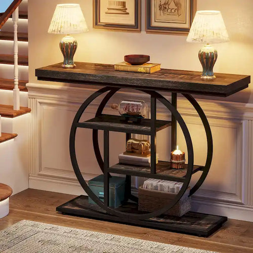 Console d'entrée 41,3 cm, table basse à 4 niveaux