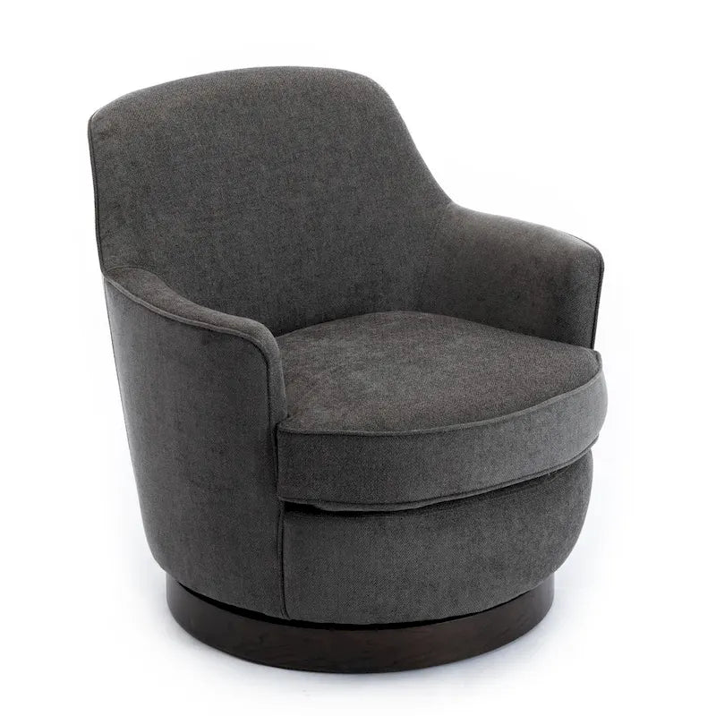 Fauteuil pivotant Rosedale en bois de Greyson Living