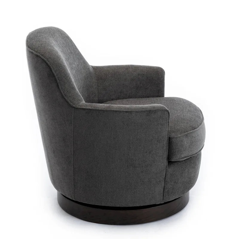 Fauteuil pivotant Rosedale en bois de Greyson Living