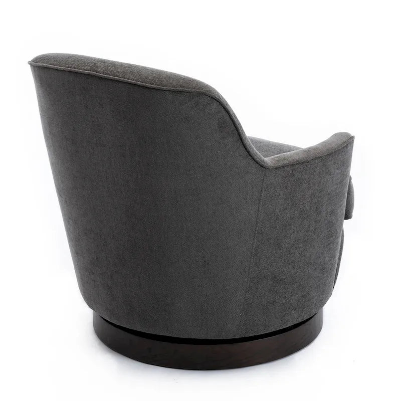 Fauteuil pivotant Rosedale en bois de Greyson Living