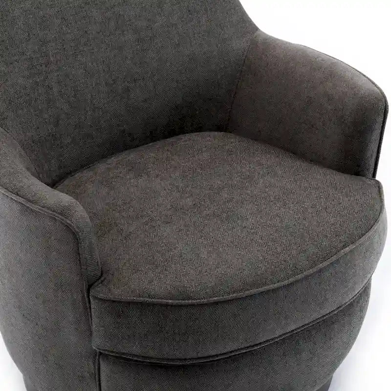 Fauteuil pivotant Rosedale en bois de Greyson Living