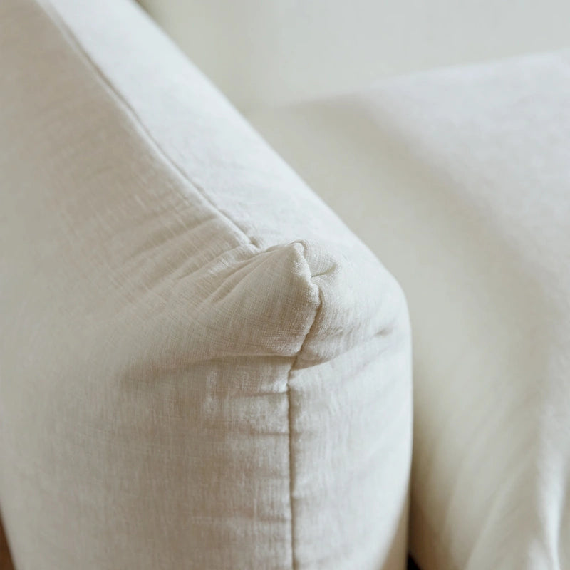 Canapé d'angle modulaire en chenille en forme de U