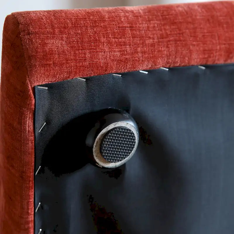 Canapé d'angle modulaire en chenille en forme de U