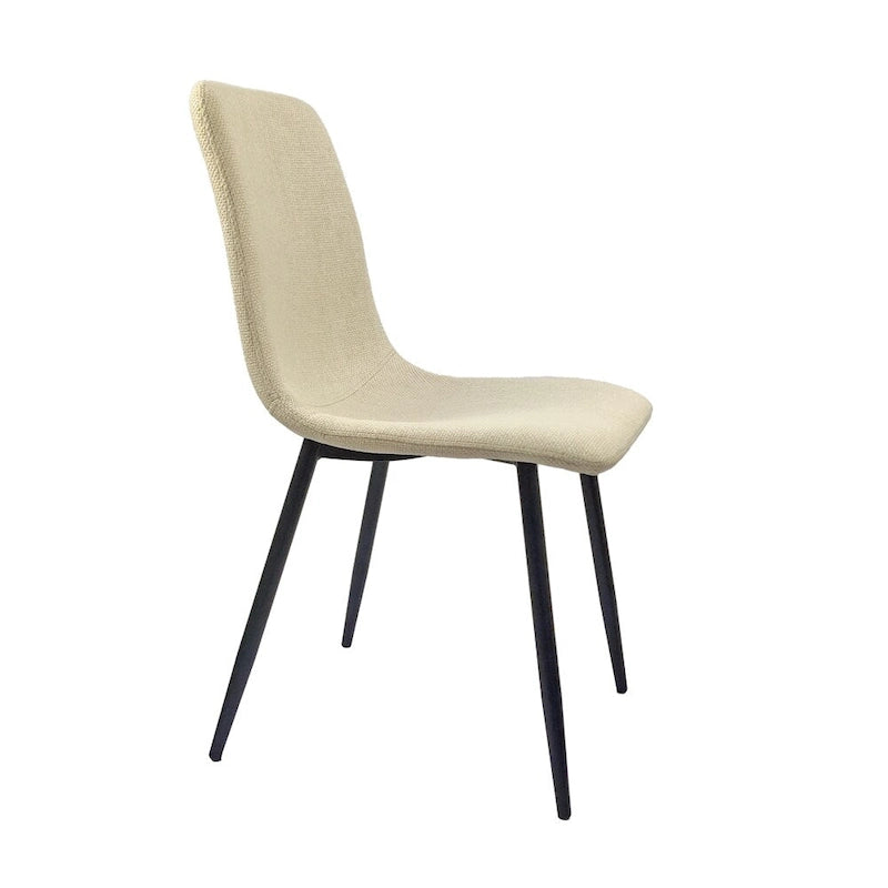 Chaises de salle à manger modernes et rembourrées (ensemble de 4)