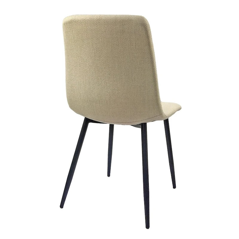 Chaises de salle à manger modernes et rembourrées (ensemble de 4)