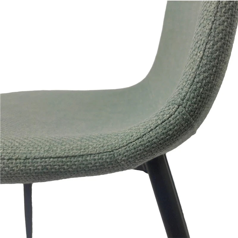 Chaises de salle à manger modernes et rembourrées (ensemble de 4)