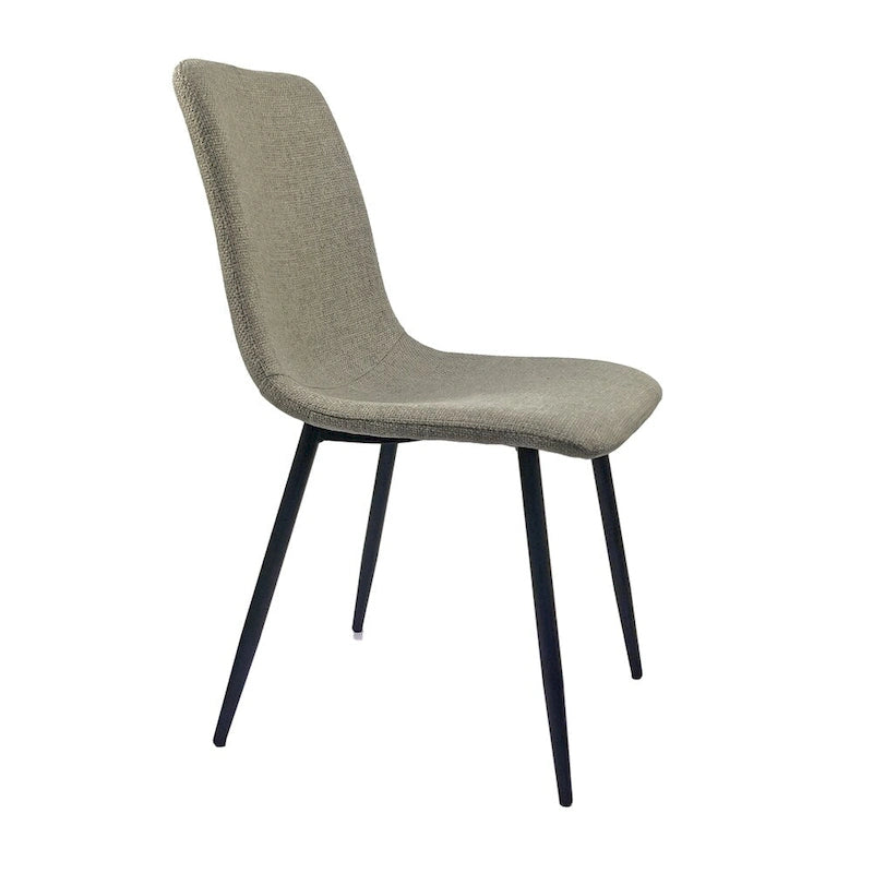 Chaises de salle à manger modernes et rembourrées (ensemble de 4)