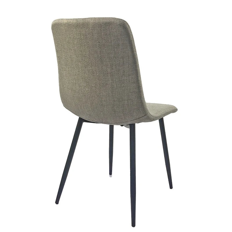 Chaises de salle à manger modernes et rembourrées (ensemble de 4)