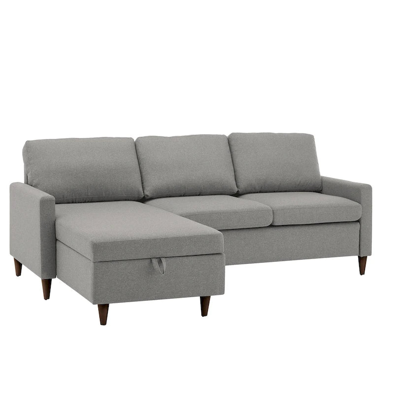 Canapé d'angle Parker avec méridienne de rangement par iNSPIRE Q Modern