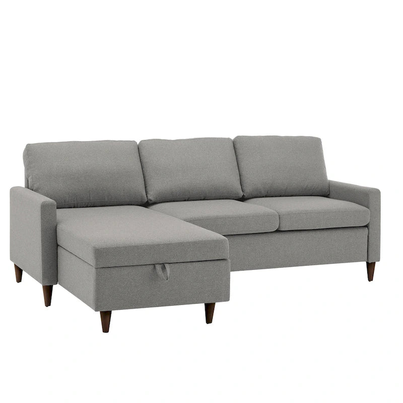 Canapé d'angle Parker avec méridienne de rangement par iNSPIRE Q Modern