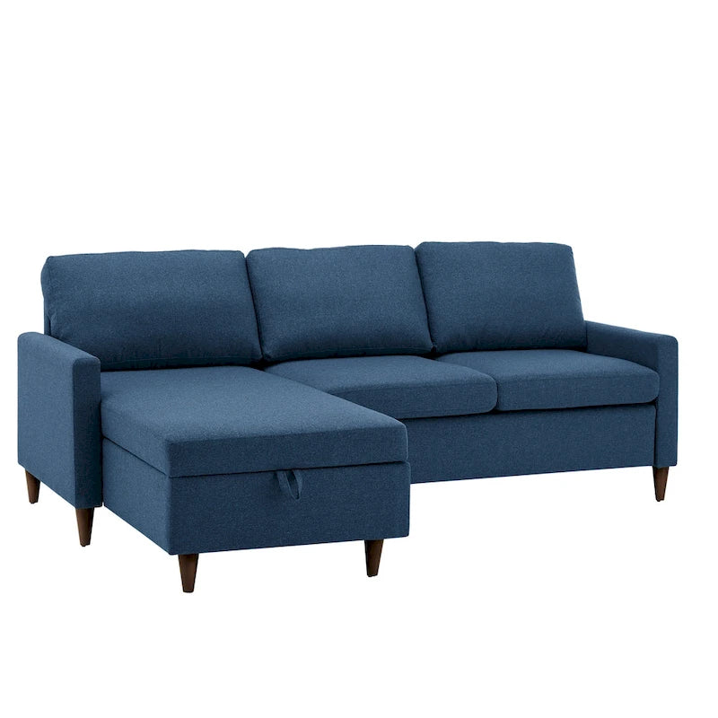 Canapé d'angle Parker avec méridienne de rangement par iNSPIRE Q Modern