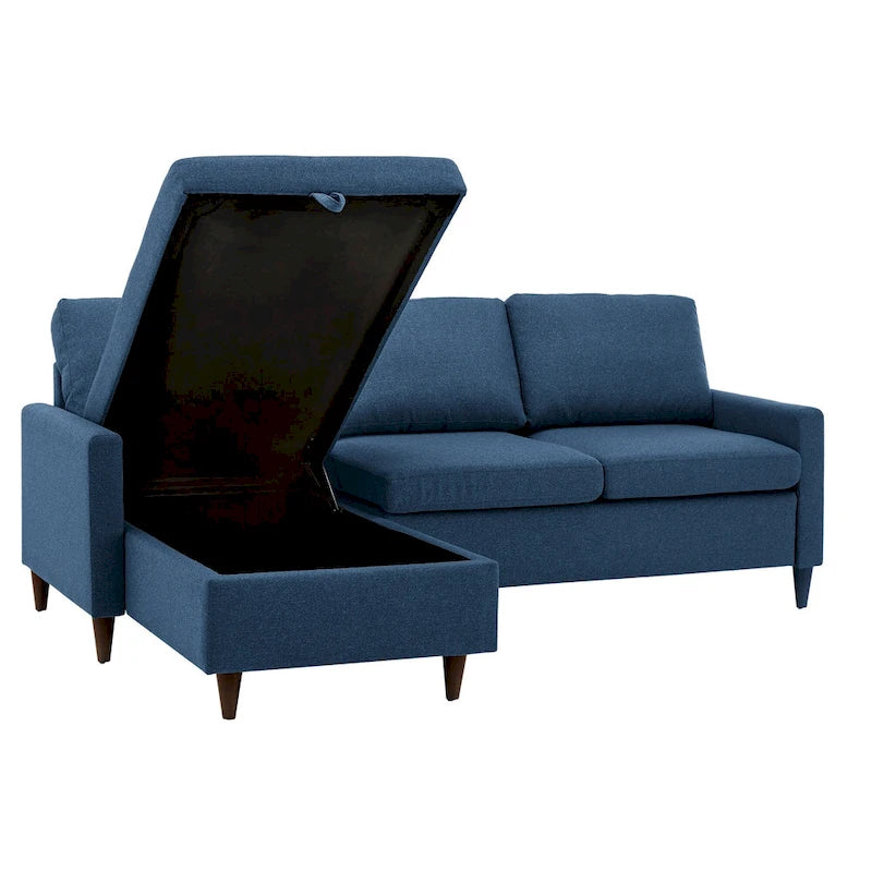 Canapé d'angle Parker avec méridienne de rangement par iNSPIRE Q Modern