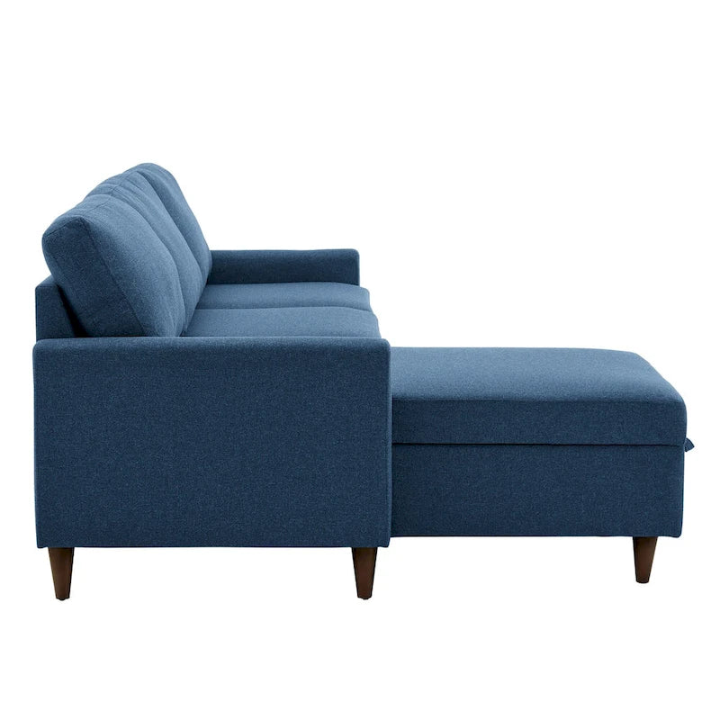 Canapé d'angle Parker avec méridienne de rangement par iNSPIRE Q Modern