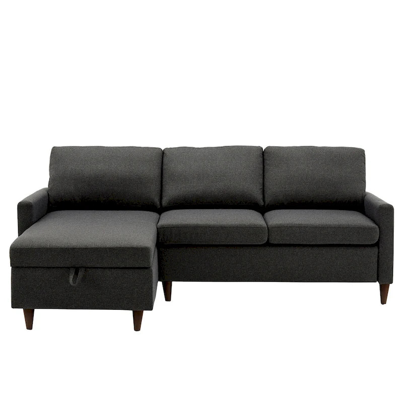 Canapé d'angle Parker avec méridienne de rangement par iNSPIRE Q Modern