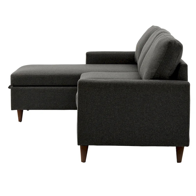 Canapé d'angle Parker avec méridienne de rangement par iNSPIRE Q Modern