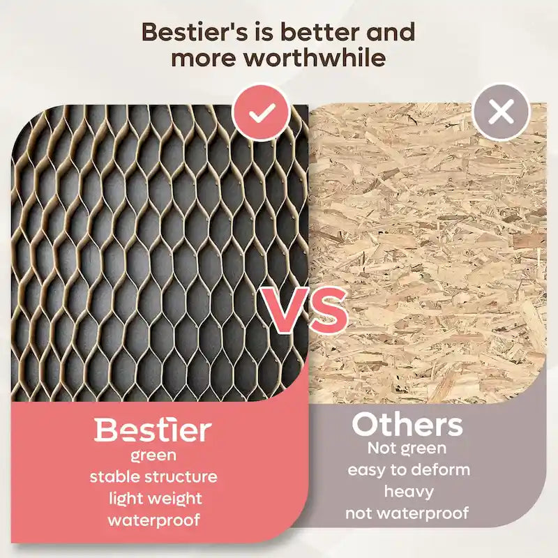 Meuble TV pour téléviseurs jusqu'à 75 pouces (178 cm) avec console multimédia en bois massif, style milieu du siècle - 70 pouces (178 cm)