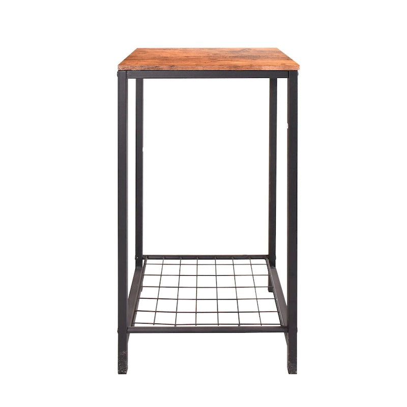 Table d'appoint à 2 niveaux pour salon