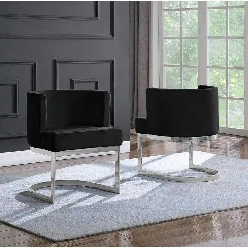 Fauteuil de loisirs de qualité supérieure avec base chromée (unité)