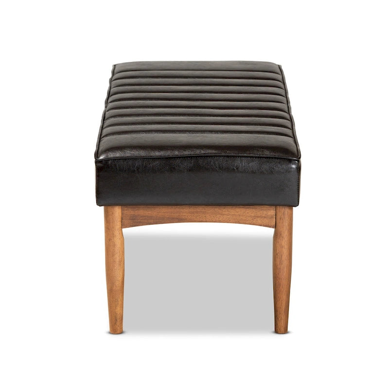 Banc de salle à manger Daymond de style moderne du milieu du siècle