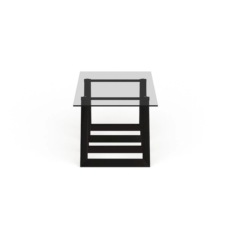 Table basse Modara à pieds tréteaux (Finitions en option)