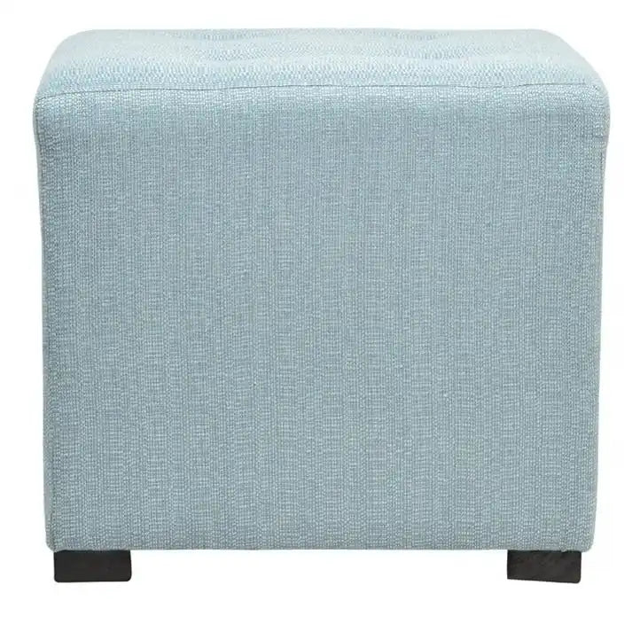 Pouf carré capitonné à 4 boutons Porch &amp; Den Cordoba