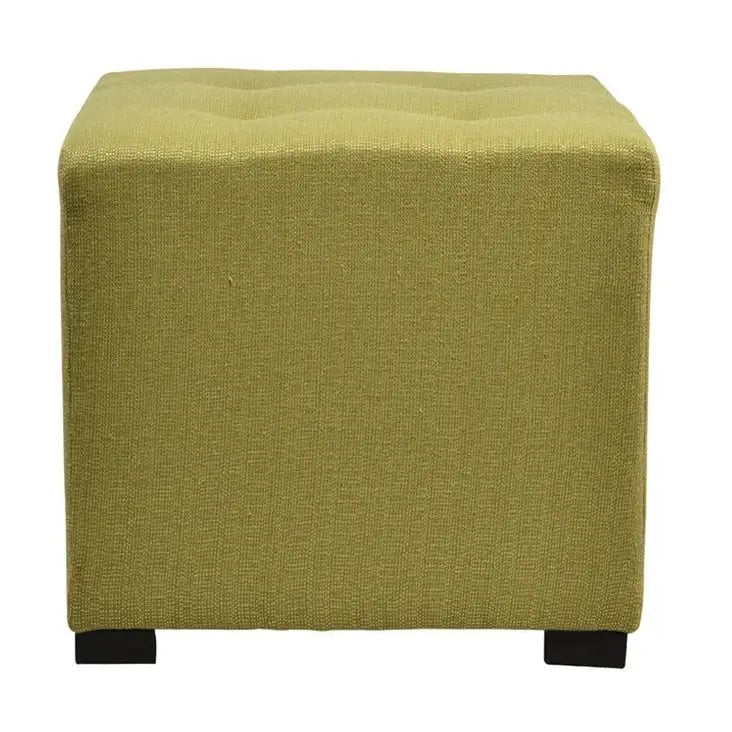 Pouf carré capitonné à 4 boutons Porch &amp; Den Cordoba