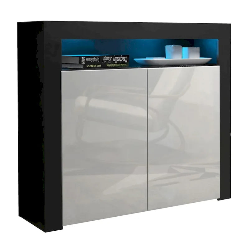 Buffet Milano 42 pouces 2D mat brillant