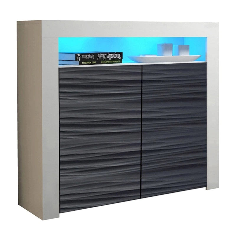 Buffet Milano 42 pouces 2D mat brillant